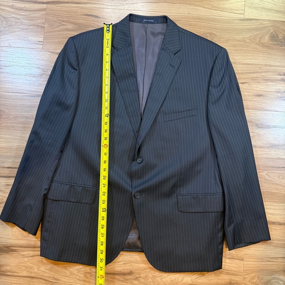 Cremieux Men’s 46S Loro Piana Wool Pinstripe Suit